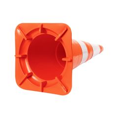 Cone Sinalizador Refletivo em PVC 75cm Laranja PLASTCOR / REF. 700.00018